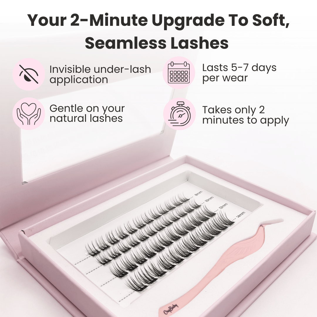 2 Minute Lash Starter Kit - Baby Doll - CryBaby Lash Co